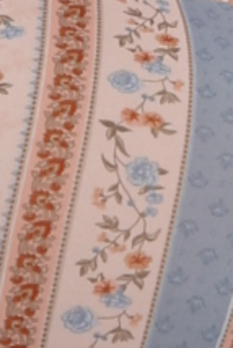High Waist Buttery Soft Flare Palazzo Pants - Light Pink, Blue, Sage, Orange Boho Print